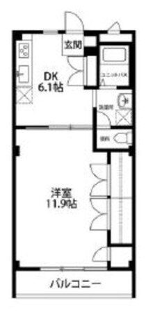 アムール古里の物件間取画像